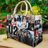 U2 Band Lover Women Leather Hand Bag