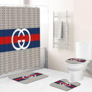 Gucci Bathroom Set Home Decor Luxury Fashion Brand Bath Mat Hypebeast