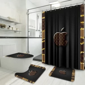 Louis Vuitton Bathroom Set Luxury Fashion Brand Home Decor Hypebeast Bath Mat