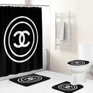 Chanel Bathroom Set Hypebeast Bath Mat Home Decor Luxury Fashion Brand