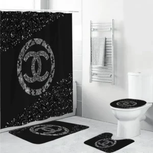 Chanel Bathroom Set Home Decor Luxury Fashion Brand Hypebeast Bath Mat