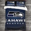 Seattle Seahawks Logo Type 68 Bedding Sets Sporty Bedroom Home Decor