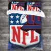 Nfl New York Giants Logo Type 70 Bedding Sets Sporty Bedroom Home Decor