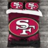 San Francisco 49Ers Logo Type 75 Bedding Sets Sporty Bedroom Home Decor