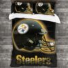 Pittsburgh Steelers Logo Type 77 Bedding Sets Sporty Bedroom Home Decor