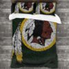 Nfl Washington Redskins Football Team Logo Type 197 Bedding Sets Sporty Bedroom Home Decor