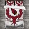 Arizona Cardinals Logo Type 206 Bedding Sets Sporty Bedroom Home Decor