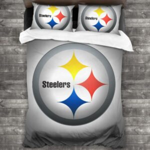 Pittsburgh Steelers Logo Type 276 Bedding Sets Sporty Bedroom Home Decor