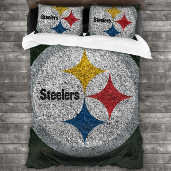 Pittsburgh Steelers Logo Type 456 Bedding Sets Sporty Bedroom Home Decor