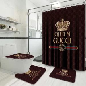 Gucci Bathroom Set Home Decor Hypebeast Luxury Fashion Brand Bath Mat