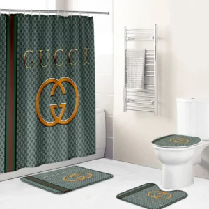 Gucci Bathroom Set Luxury Fashion Brand Bath Mat Home Decor Hypebeast