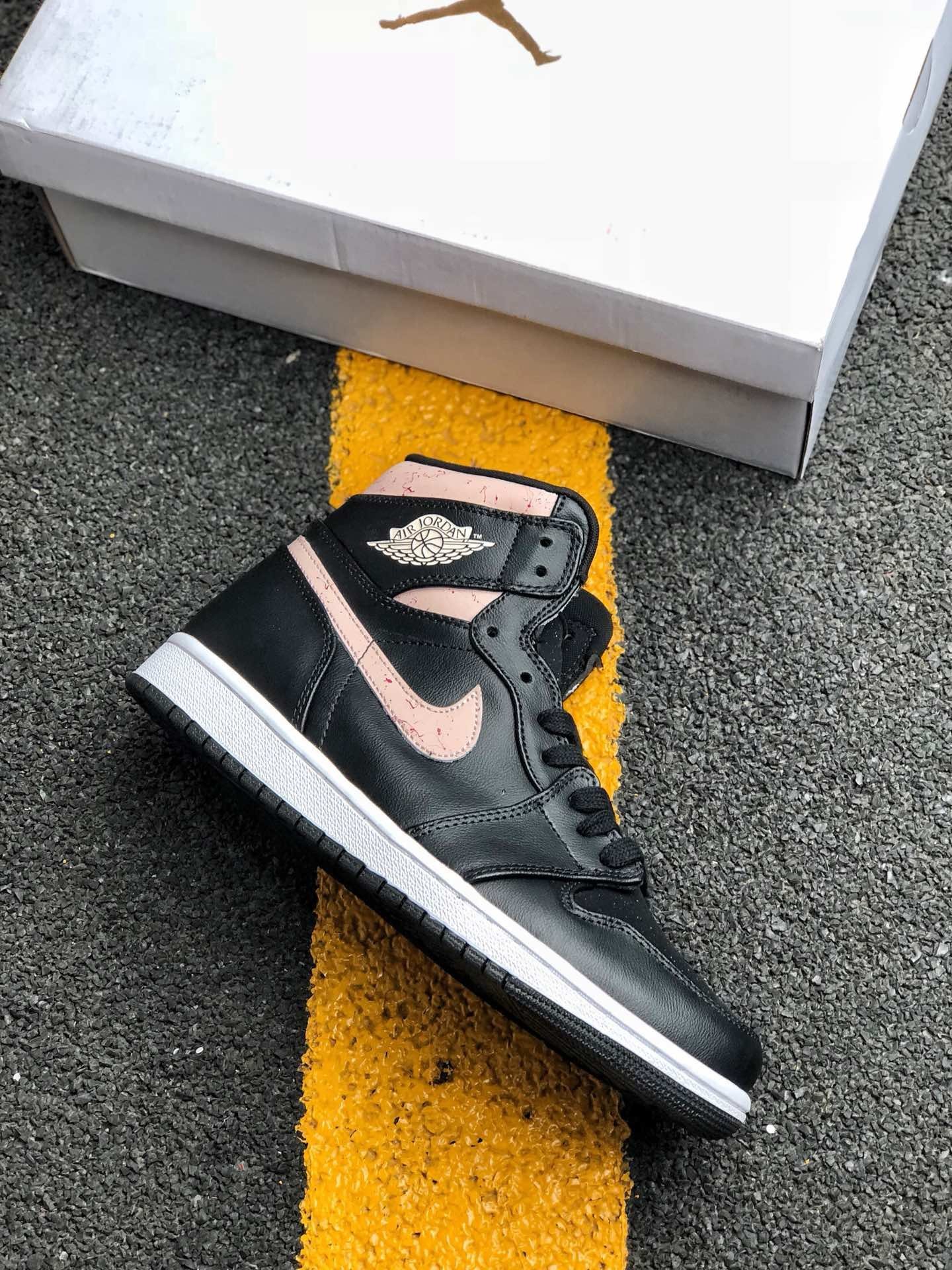 Air Jordan 1 High Premium Black Silt Red AQ9131-001 On Sale