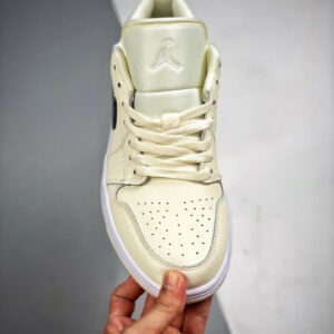 Air Jordan 1 Low Coconut Milk Black-White DC0774-121 For Sale