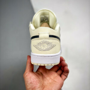 Air Jordan 1 Low Coconut Milk Black-White DC0774-121 For Sale