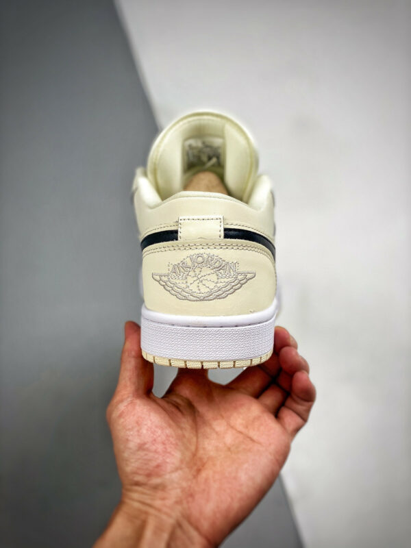 Air Jordan 1 Low Coconut Milk Black-White DC0774-121 For Sale