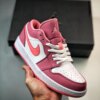 Air Jordan 1 Low Desert Berry Coral Chalk-White 553560-616 For Sale