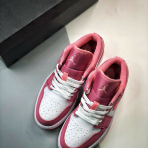 Air Jordan 1 Low Desert Berry Coral Chalk-White 553560-616 For Sale