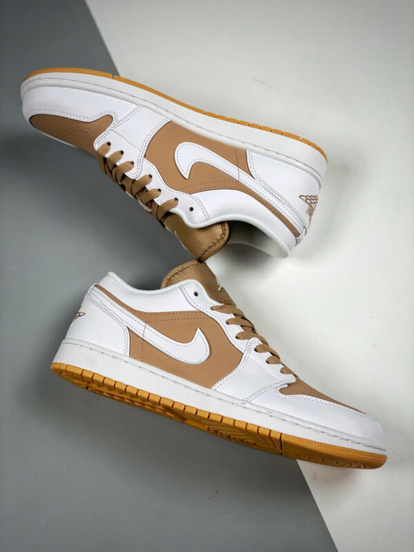 Air Jordan 1 Low White Tan Gum DN6999-100 For Sale