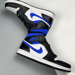 Air Jordan 1 Mid Black White Royal 554724-140 For Sale