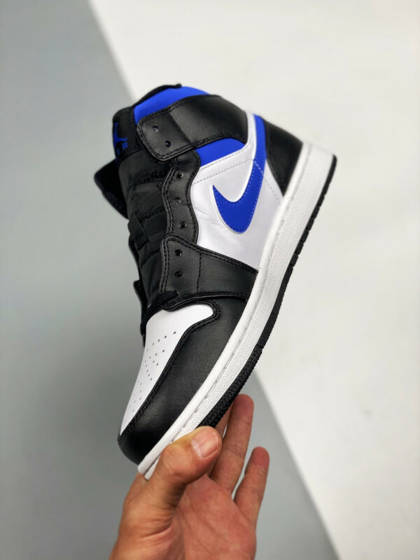 Air Jordan 1 Mid Black White Royal 554724-140 For Sale