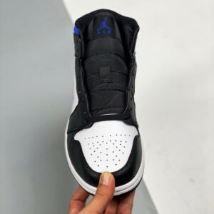 Air Jordan 1 Mid Black White Royal 554724-140 For Sale