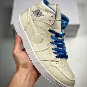 Air Jordan 1 Mid Sanddrift Midnight Navy-White-Sail DM9126-104 For Sale