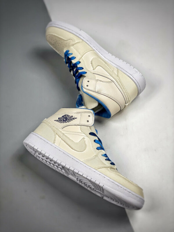 Air Jordan 1 Mid Sanddrift Midnight Navy-White-Sail DM9126-104 For Sale