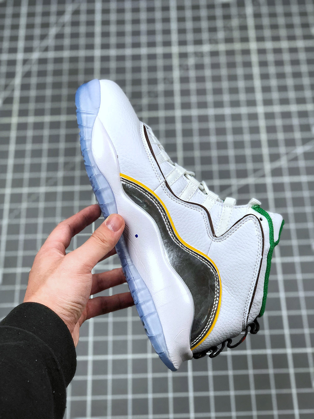 Air Jordan 10 Wings White Clover-Chrome-Black CK4352-103 On Sale