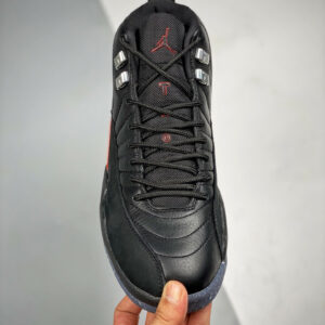 Air Jordan 12 Utility Black Black-Bright Crimson-White For Sale