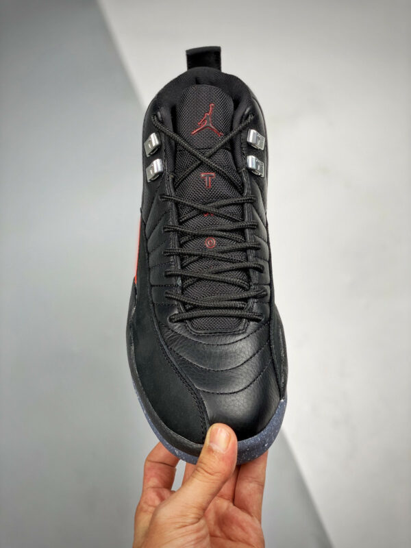 Air Jordan 12 Utility Black Black-Bright Crimson-White For Sale