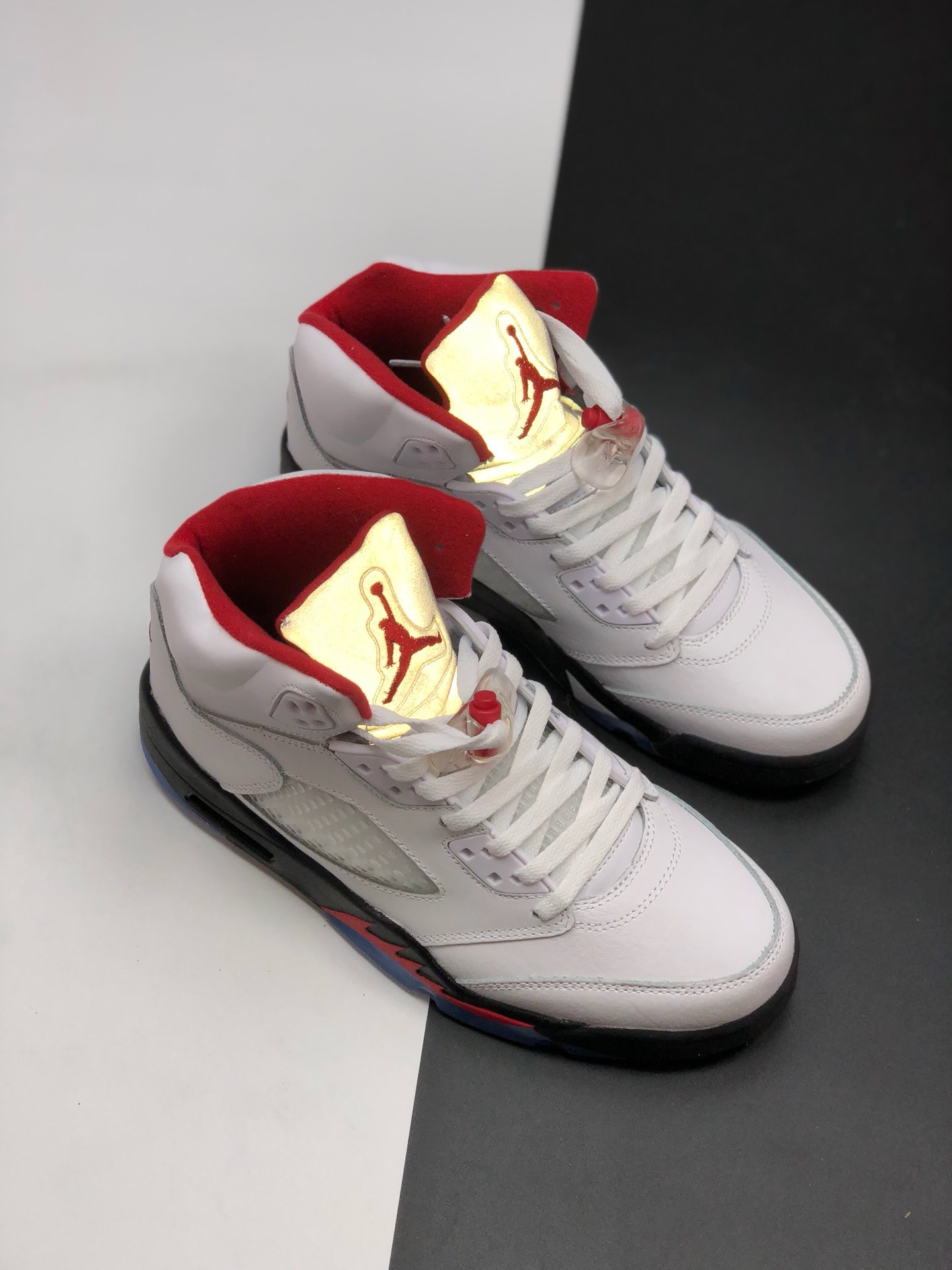 Air Jordan 5 White Fire Red-Black DA1911-102 For Sale