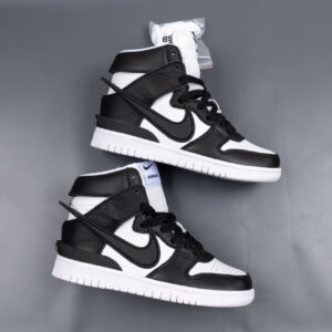 Ambush x Nike Dunk High White Black-Spruce Aura For Sale