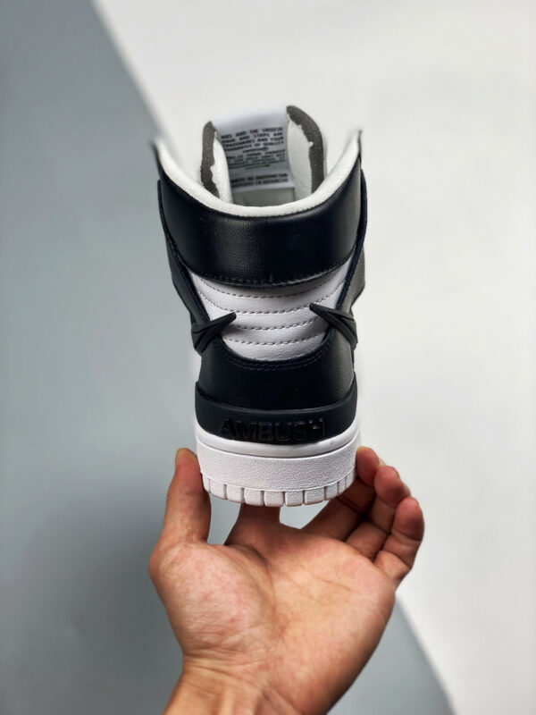 Ambush x Nike Dunk High White Black-Spruce Aura For Sale