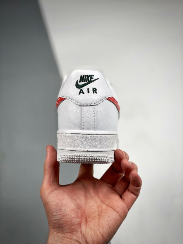 Custom Nike Air Force 1 Low White Red For Sale