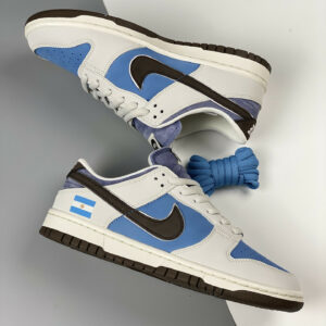 Custom Nike Dunk Low Argentina White Blue For Sale