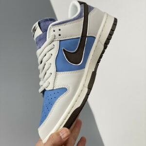 Custom Nike Dunk Low Argentina White Blue For Sale