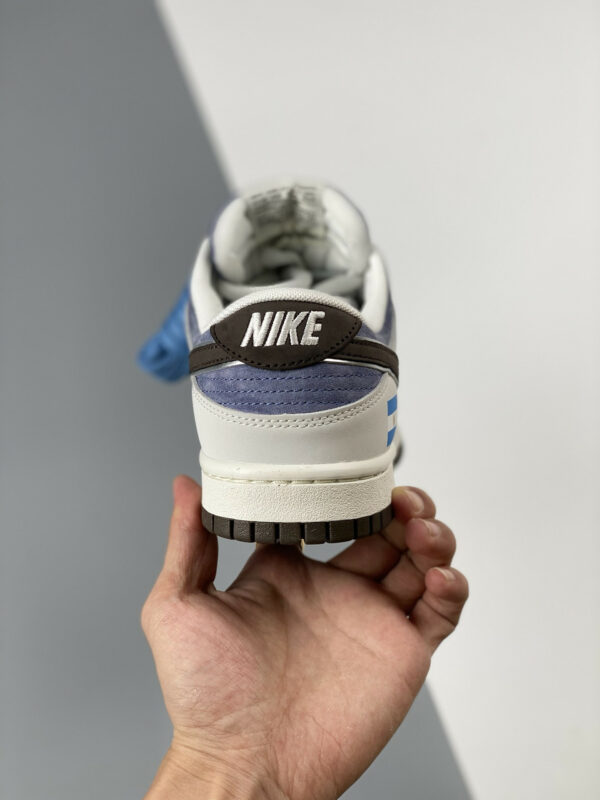 Custom Nike Dunk Low Argentina White Blue For Sale