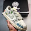 Custom Nike Dunk Low Light Bone White For Sale