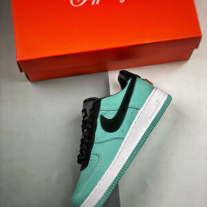 Fany & Co. x Nike Air Force 1 Low Green Black Custom For Sale