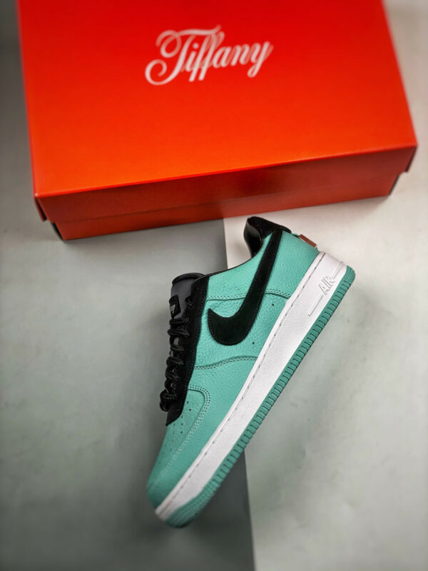 Fany & Co. x Nike Air Force 1 Low Green Black Custom For Sale