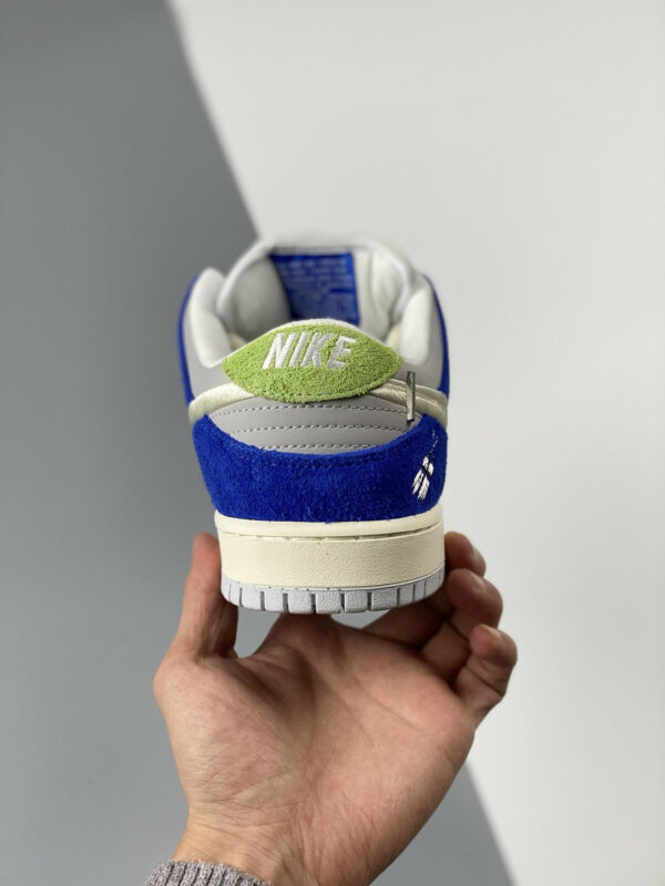 Fly Streetwear x Nike SB Dunk Low Game Royal Sail-Grey DQ5130-400 For Sale