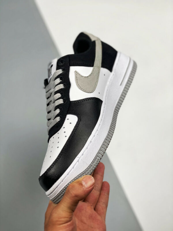 Nike Air Force 1 EMB Black Fat Silver-White-Pine Green For Sale