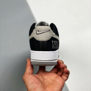 Nike Air Force 1 EMB Black Fat Silver-White-Pine Green For Sale