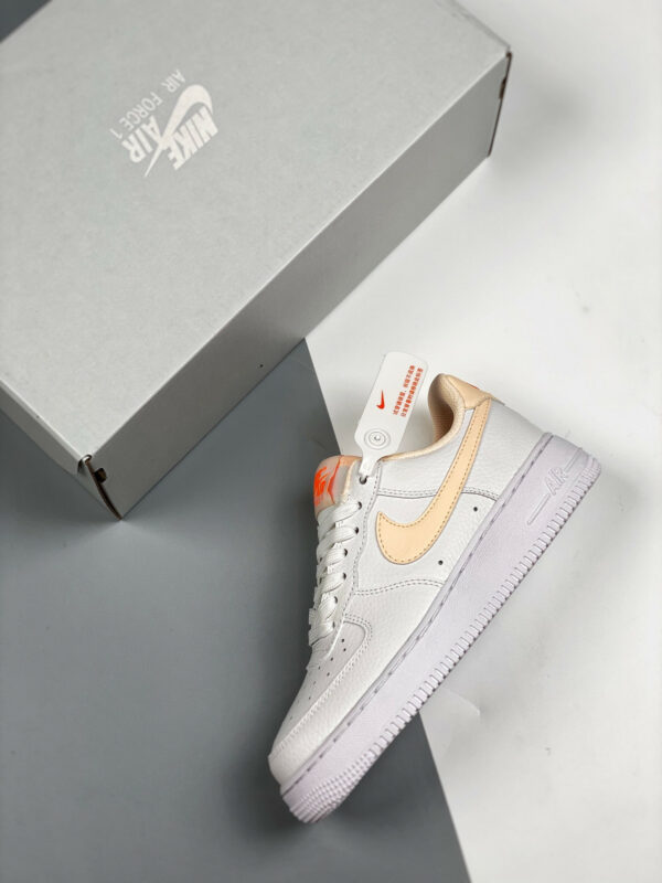 Nike Air Force 1 GS White Hyper Crimson For Sale