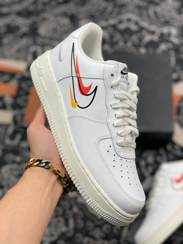 Nike Air Force 1 Low Multi Swoosh White DM9096-100 For Sale