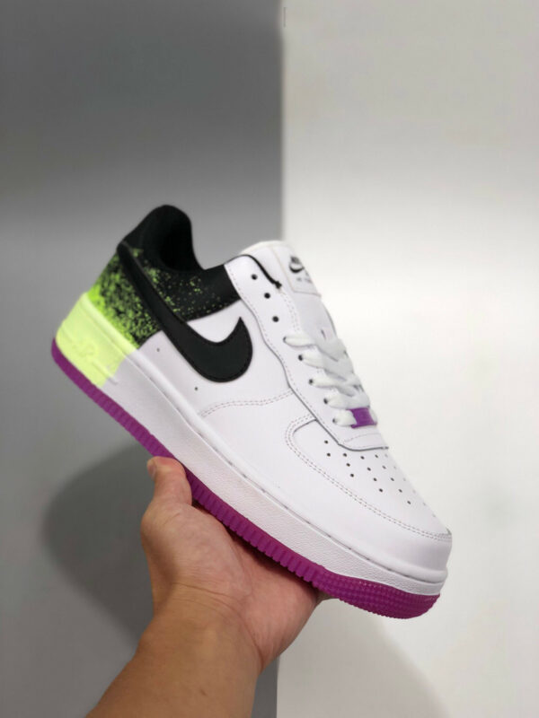 Nike Air Force 1 Low Splatter Barely Volt Fuchsia Glow For Sale