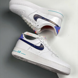 Nike Air Force 1 Low White Light Thistle-Copa-Dark Purple Dust For Sale