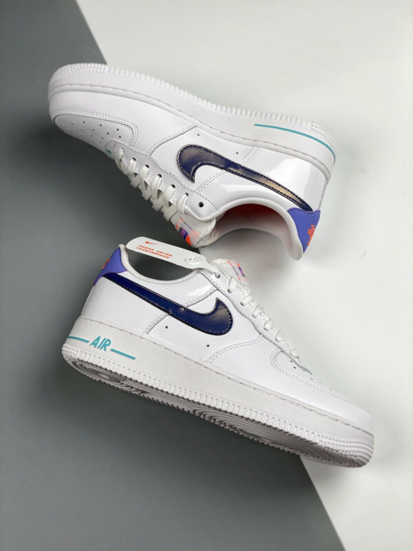 Nike Air Force 1 Low White Light Thistle-Copa-Dark Purple Dust For Sale