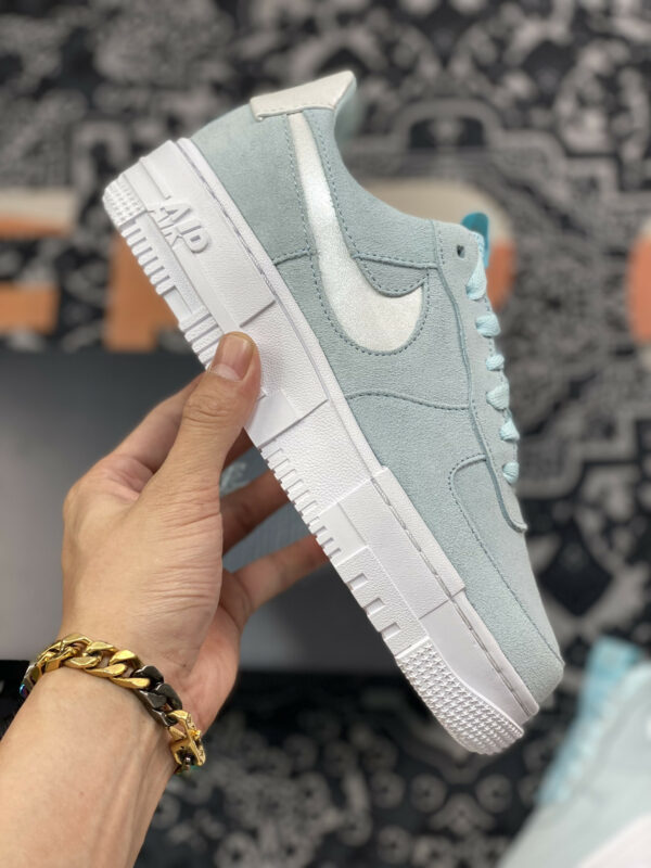 Nike Air Force 1 Pixel Glacier Ice Blue DH3855-400 For Sale