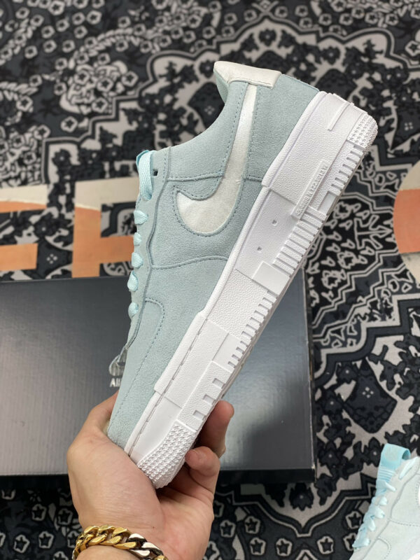 Nike Air Force 1 Pixel Glacier Ice Blue DH3855-400 For Sale